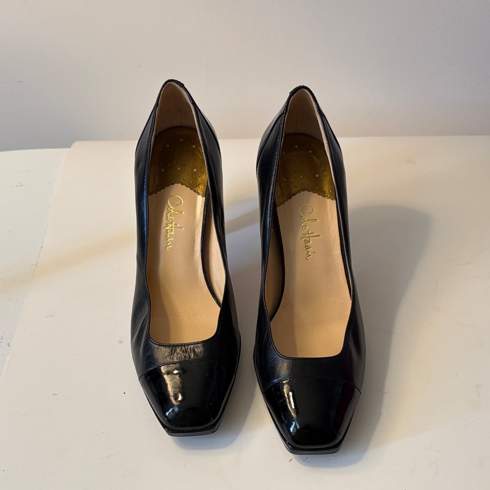 Cole Haan Black Patent Leather Heels